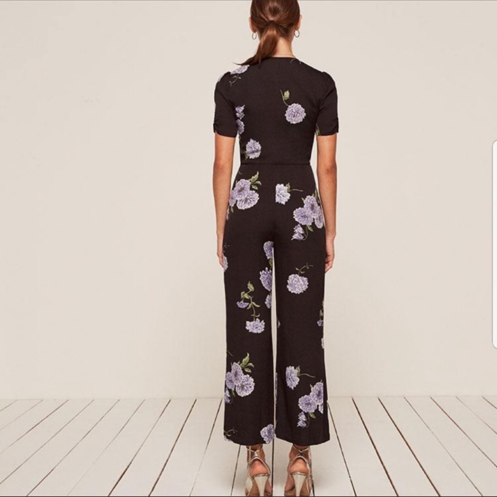 Reformation France Jumpsuit in Regalia size 0 - Picture 4 of 4